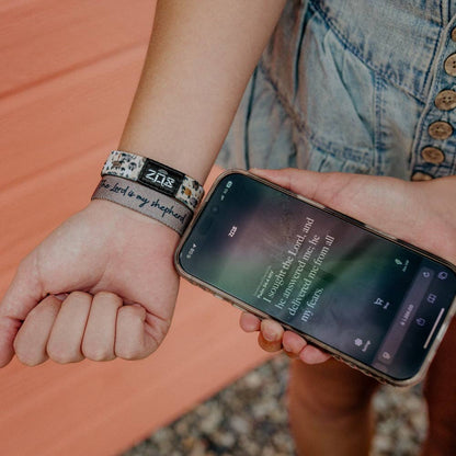 The Lord Is My Shepherd Bible Verse Bracelet
