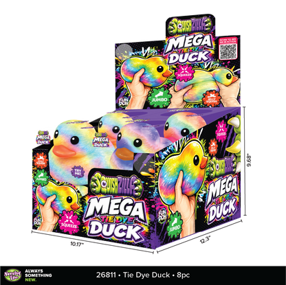 MEGA Tie Dye Duck Squishy
5"