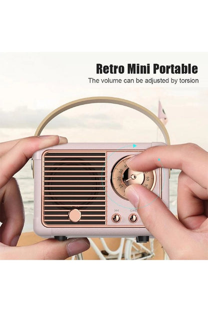 Retro Radio Wireless Bluetooth Speaker