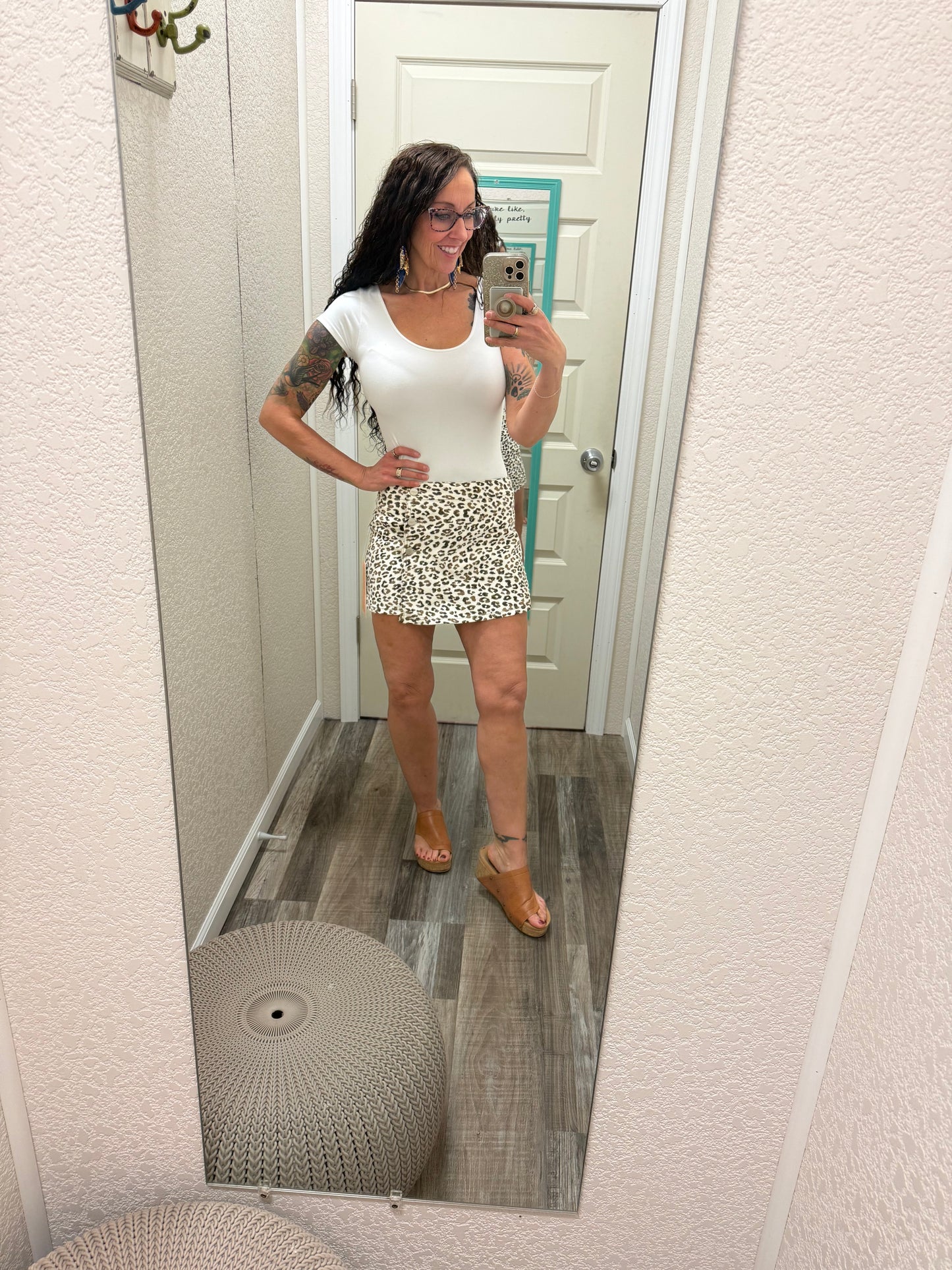 Charlotte Button Down Skort