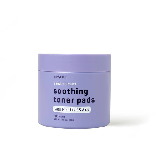 Rest + Reset Korean Skincare  Soothing Toner Pads - 60 Ct