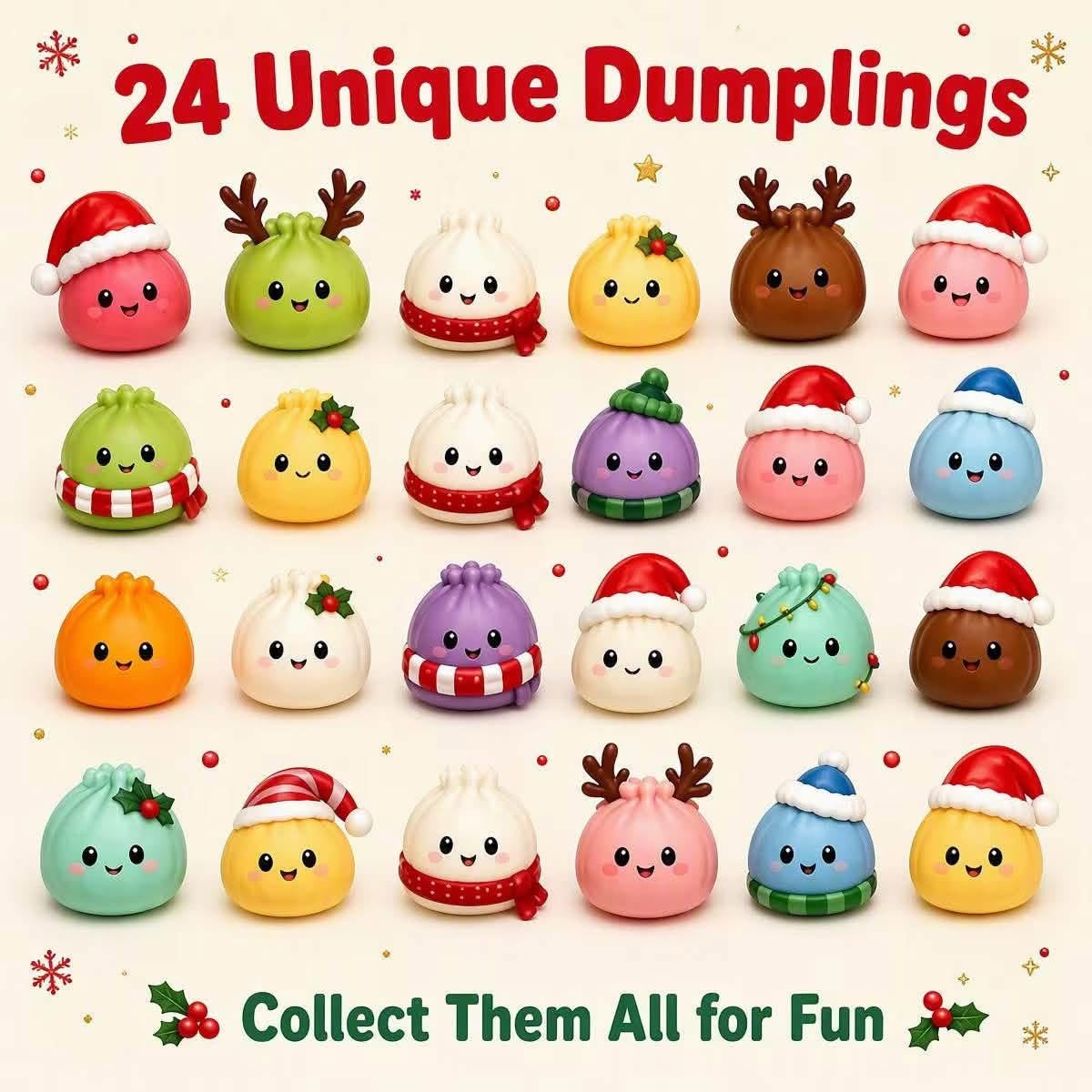 Mini Mystery Dumpling Advent Calendar