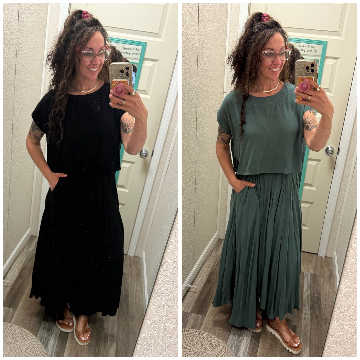 Whimsical Top/Skirt Set