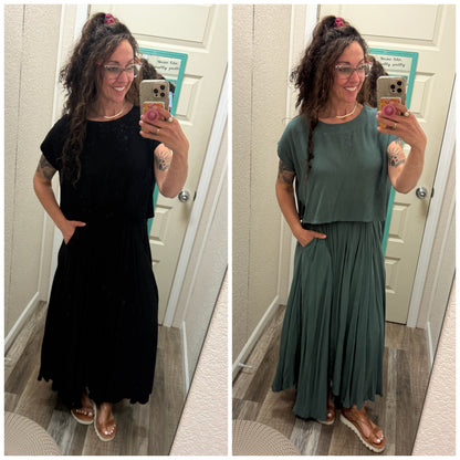 Whimsical Top/Skirt Set