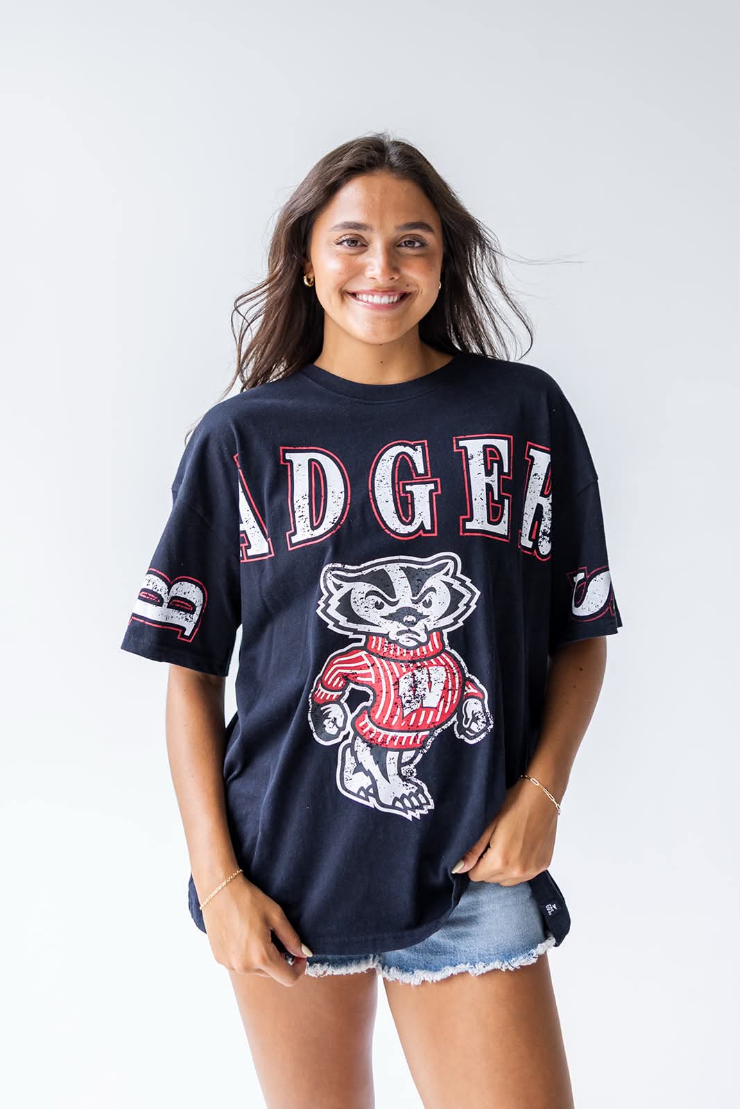Wisconsin Southern Split OS Band Tee