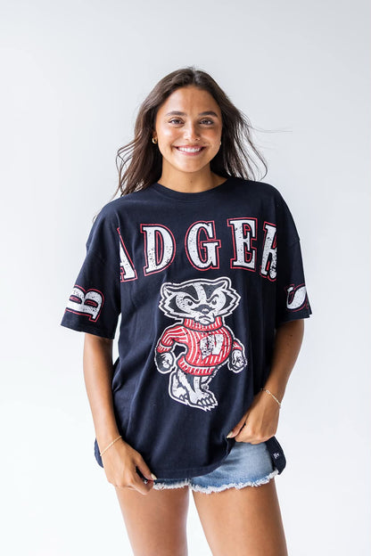 Wisconsin Southern Split OS Band Tee