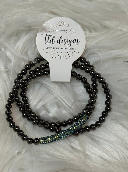 Stretchy Bling Bracelet Set Of 3