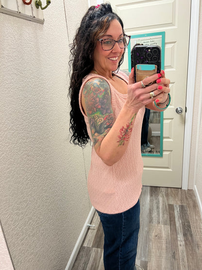Jess Jaquard Tank
