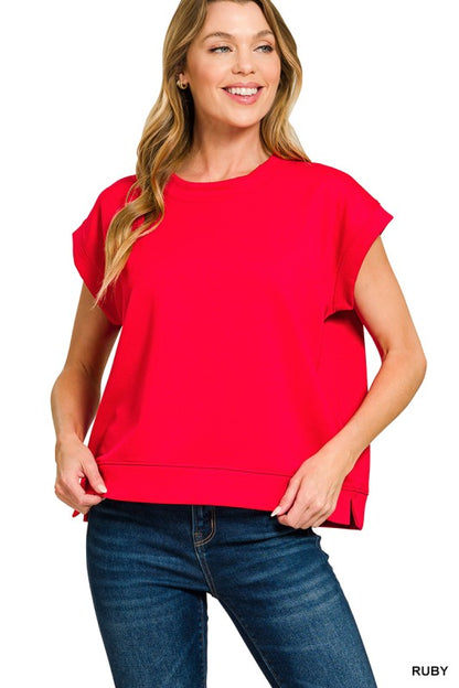Lucie Scrumptious Short Sleeve Top