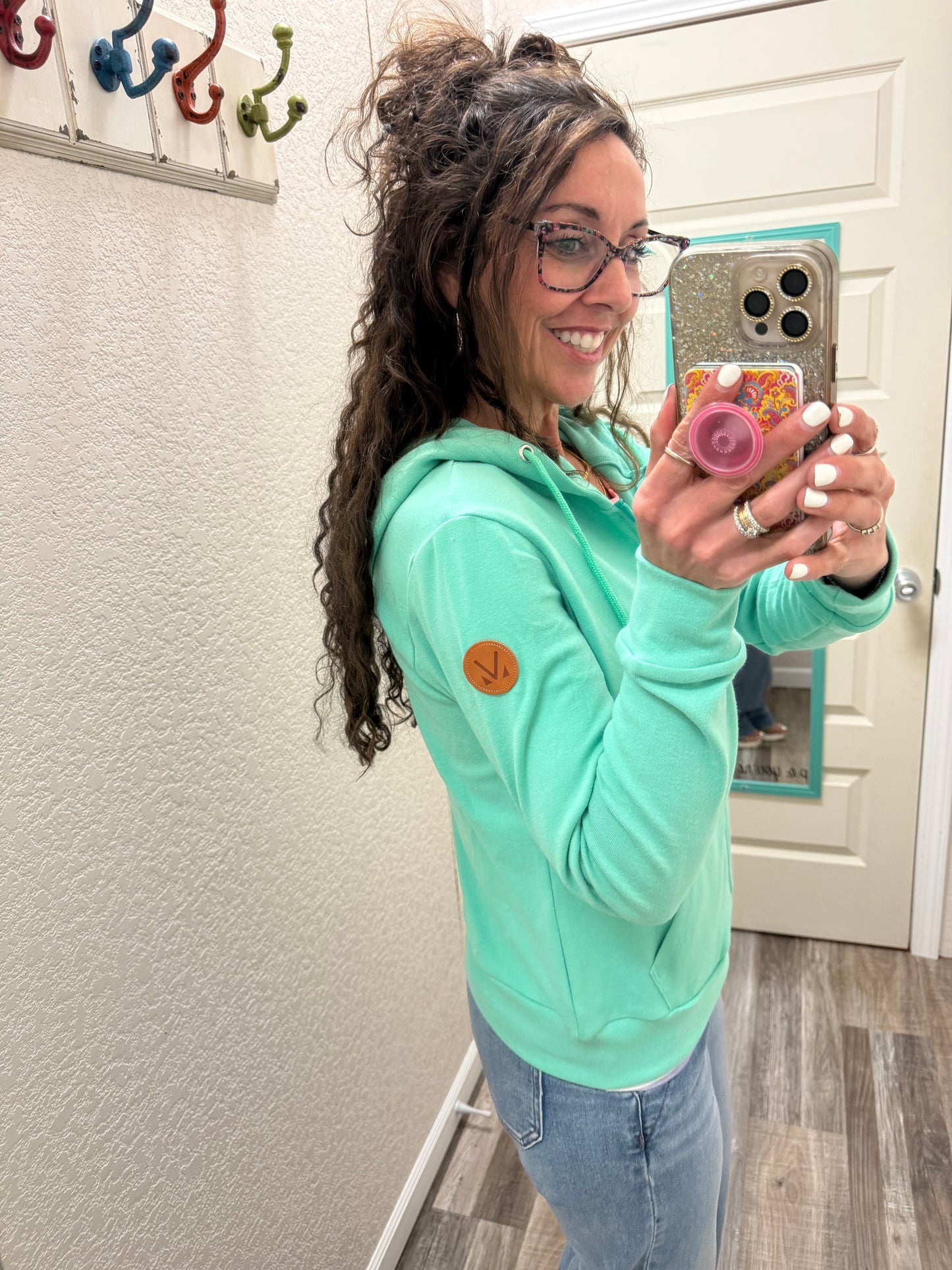 Fullzip Hoodie - Aquamarine