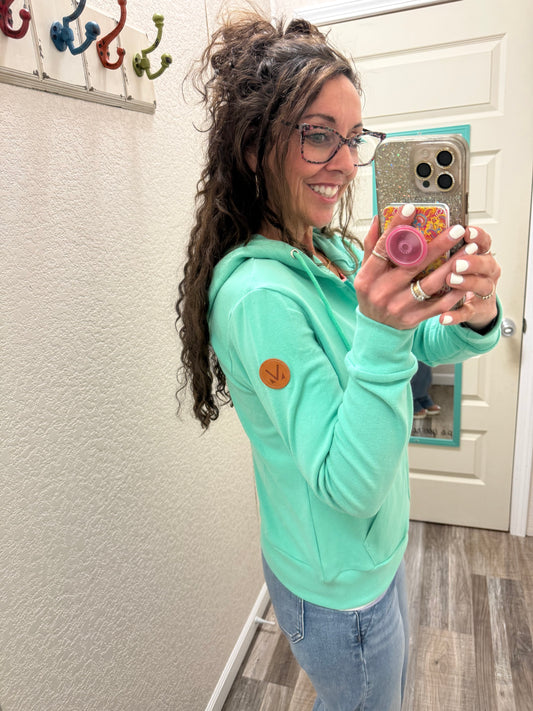 Fullzip Hoodie - Aquamarine