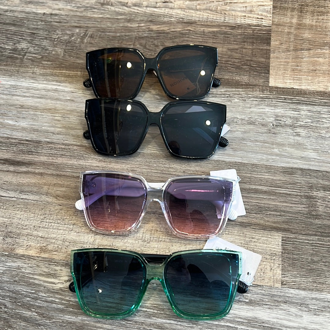 Minimal Gradient Square Sunglasses