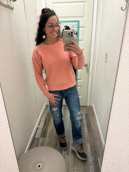 Peachy Keen Sweater