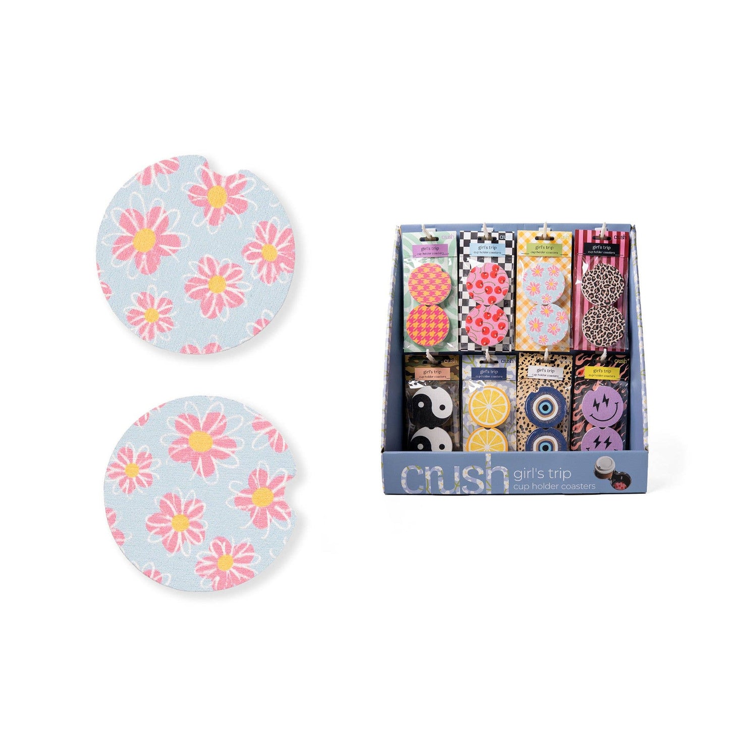 Car Cup Holder Coasters