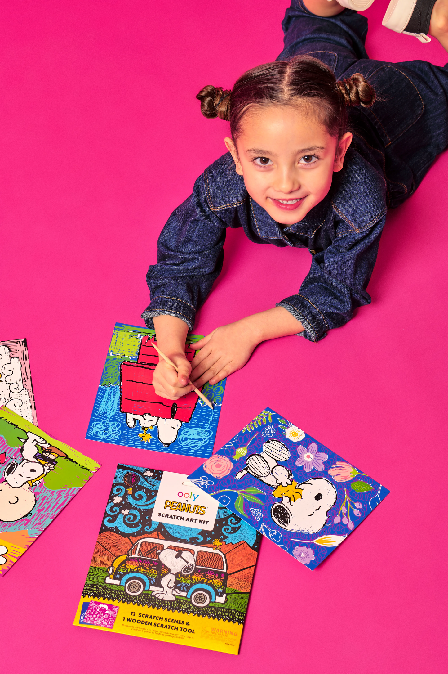 Peanuts: Scratch Art Kit (13 PC Set)