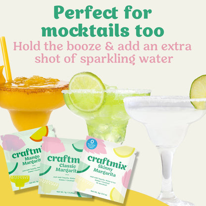 Margarita Variety Pack Cocktail Mixers -12 Serving Multipack