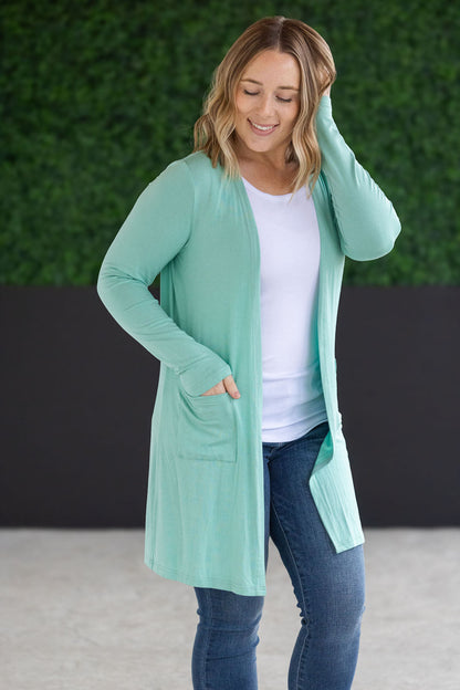 IN STOCK Classic Cardigan - Mint