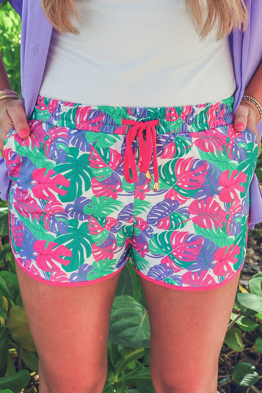 PREORDER- Paradise Palms Everyday Shorts