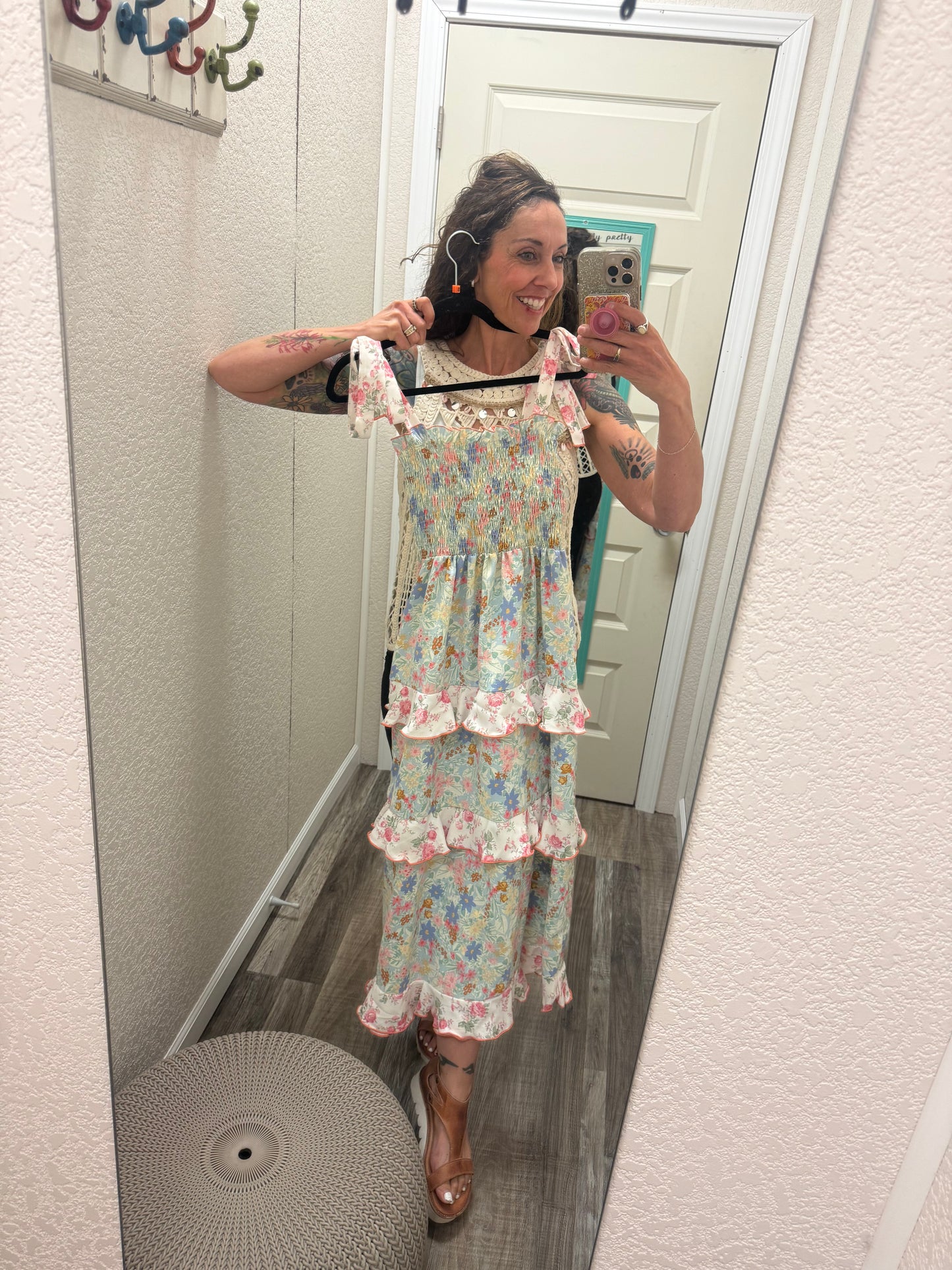 Bon Bowage Dress With Pockets