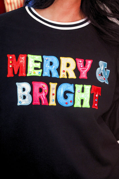 PREORDER- Merry & Bright Foil Pullover