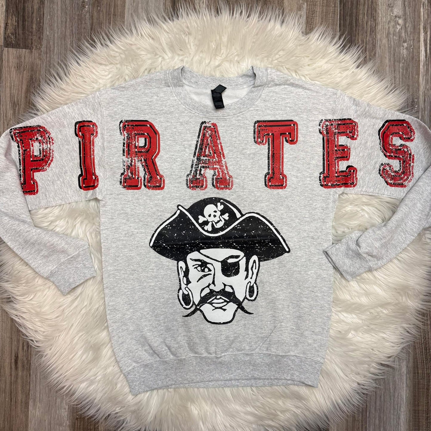 ❤️🖤Postville Pirates Vintage Crewneck Sweatshirt *PreOrder - eta 2/16/26