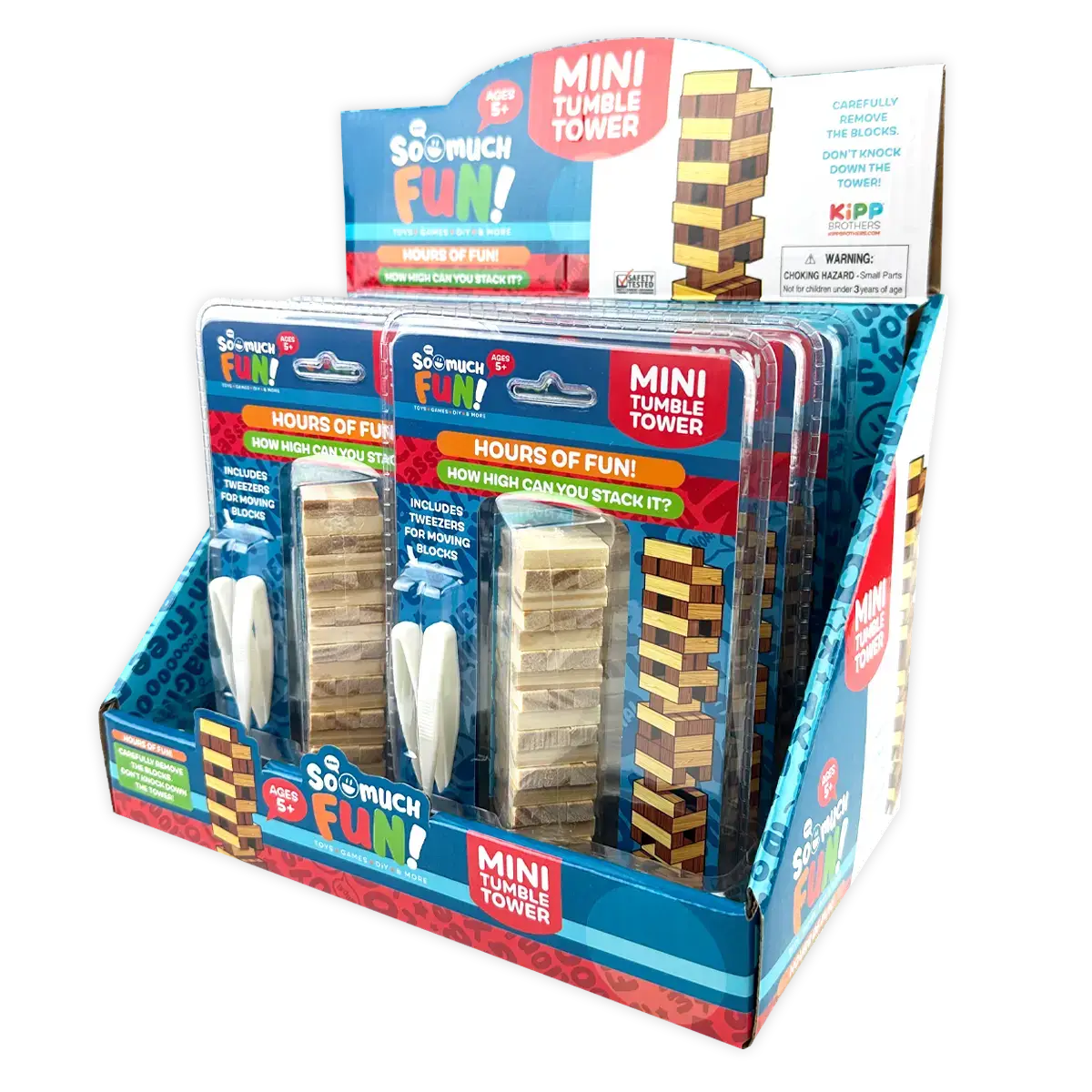Mini Tumble Tower Wood Game