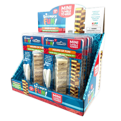 Mini Tumble Tower Wood Game