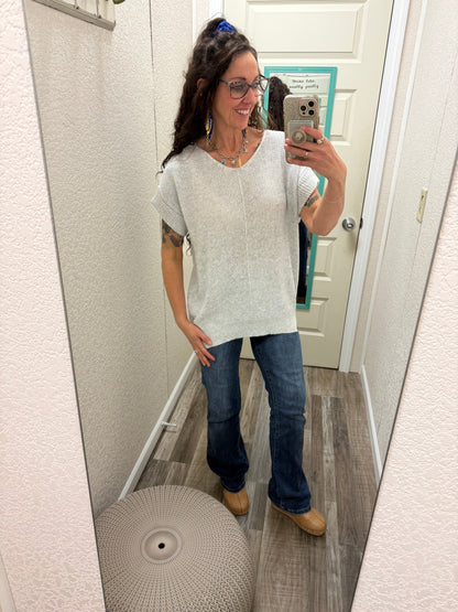 Shayla Short Sleeve Sweater Top