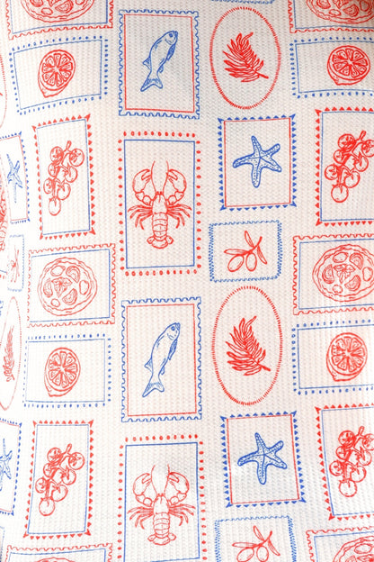 Weekend Waffle Tee- Coastal Vibes