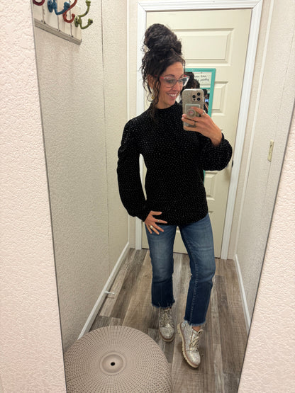 See Me Sparkle Long Sleeve Top
