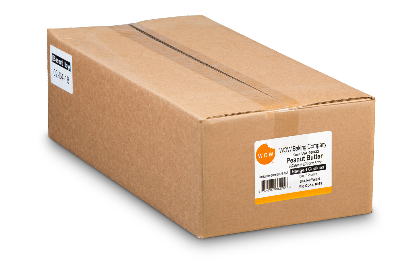 Gluten-Free Peanut Butter Cookie Resealable Bag