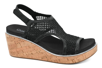 Corkys Carley Black Mesh