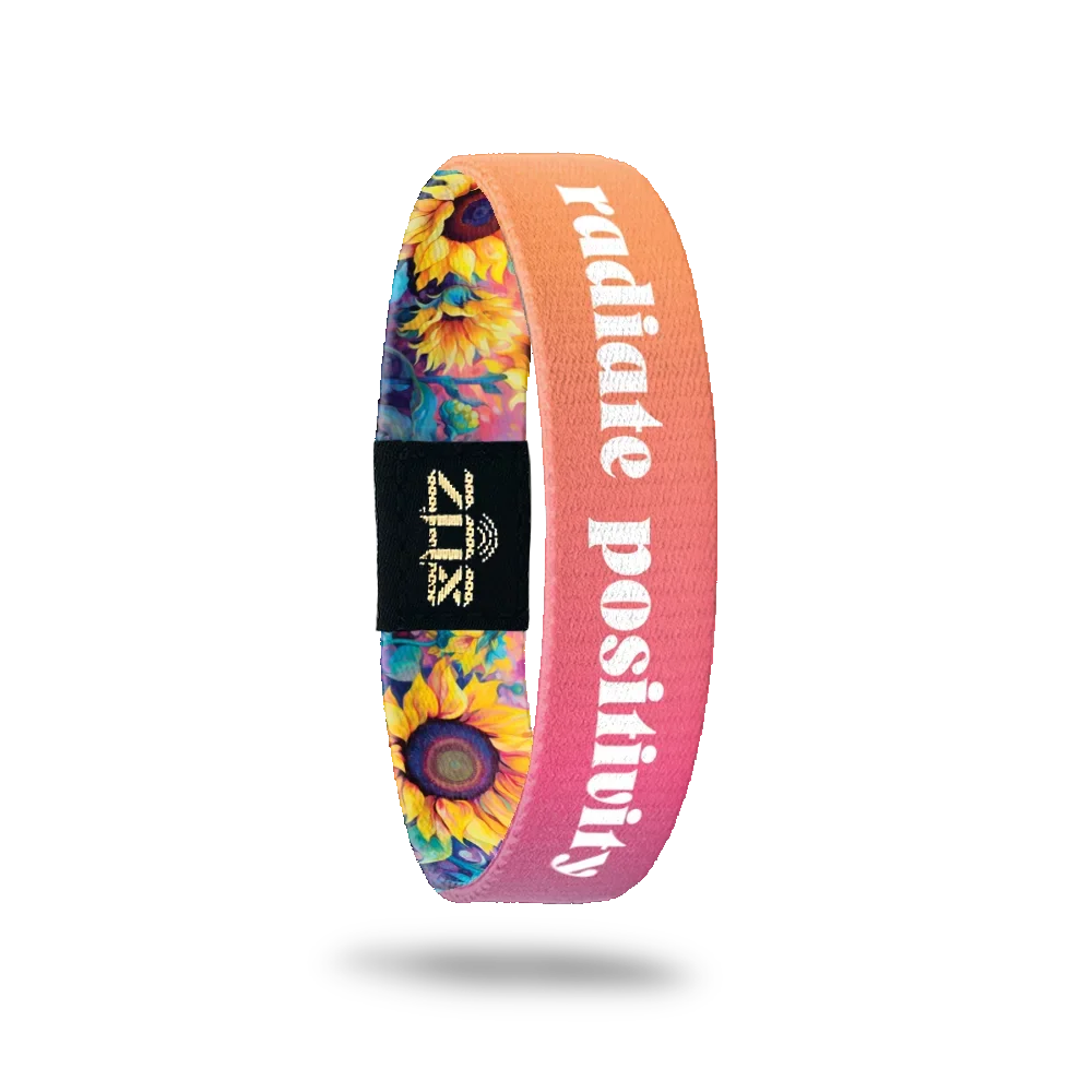 Radiate Positivity Interactive Affirmation Bracelet