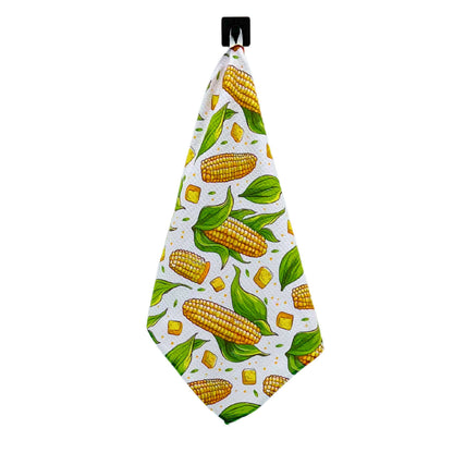 Summer Sweet Corn Cookout Tea Towel