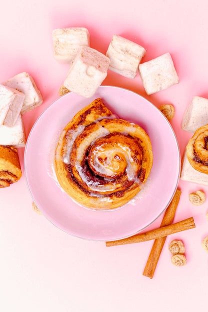 Cinnamon Roll Marshmallows / Gluten Free / Dairy & Dye Free
