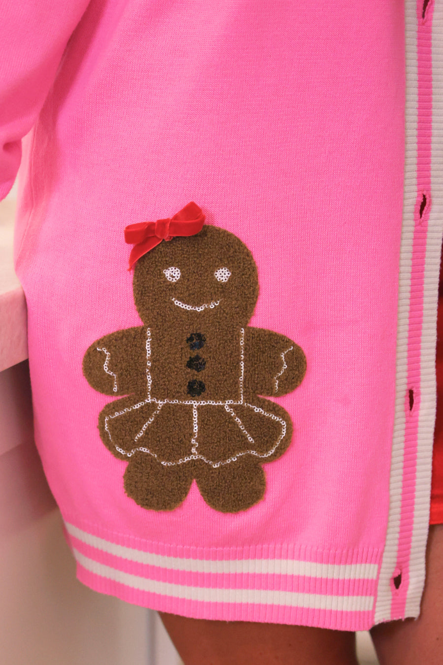 PREORDER- Ginny The Gingerbread Girl Long Cardigan