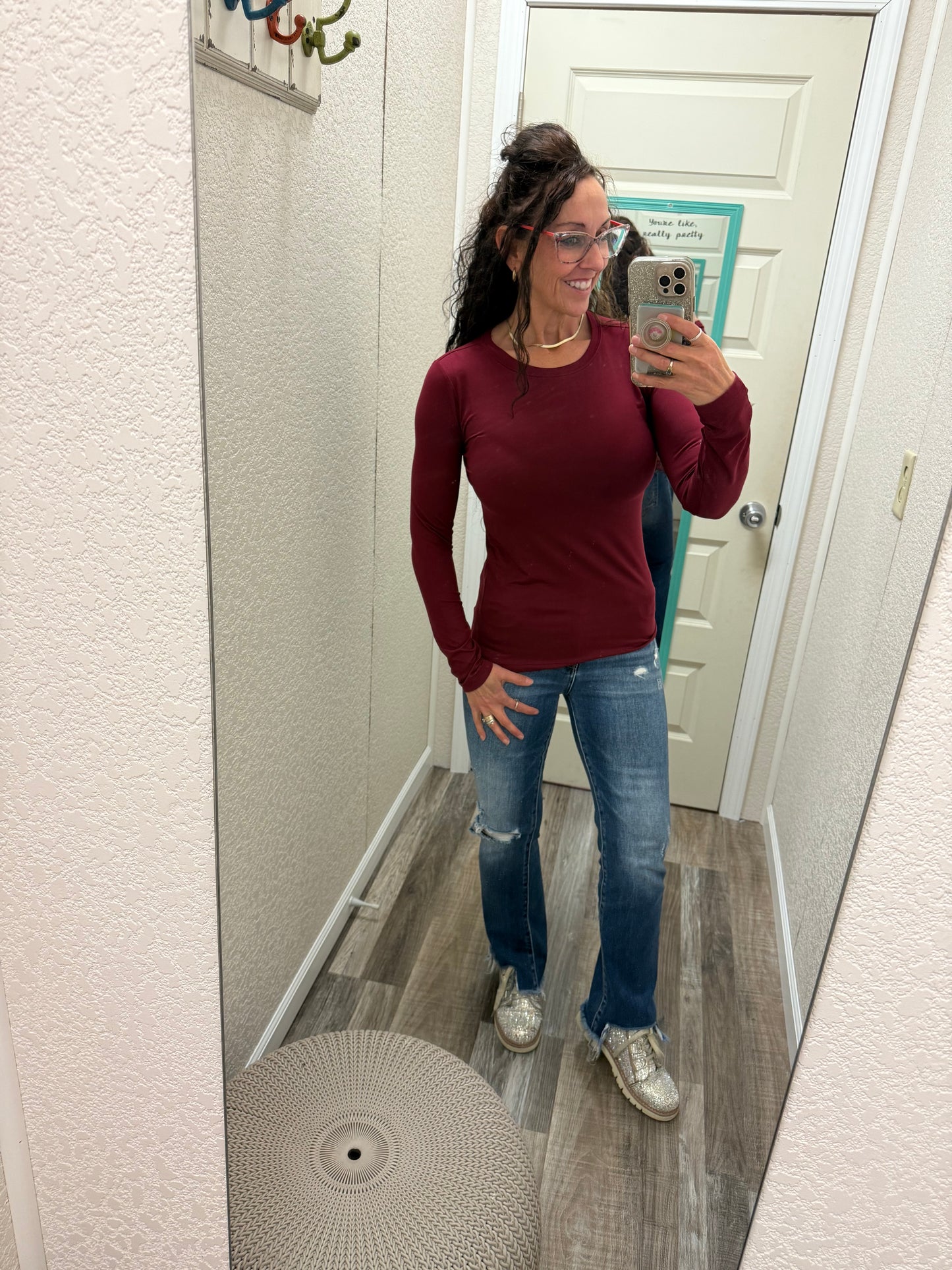 What It’s Not Butter Long Sleeve Top!!