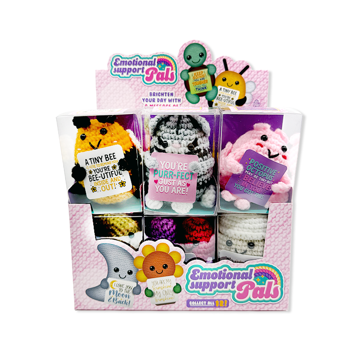 Emotional Support Crochet Plush Pals
