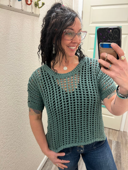 Crystal Crochet Top