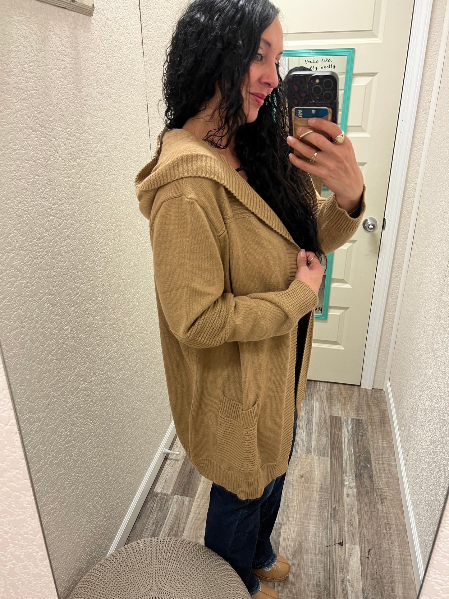 Evie - Hooded Cardigan