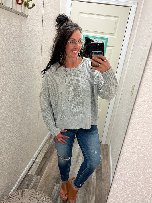 Graylyn  - Round Neck Sweater