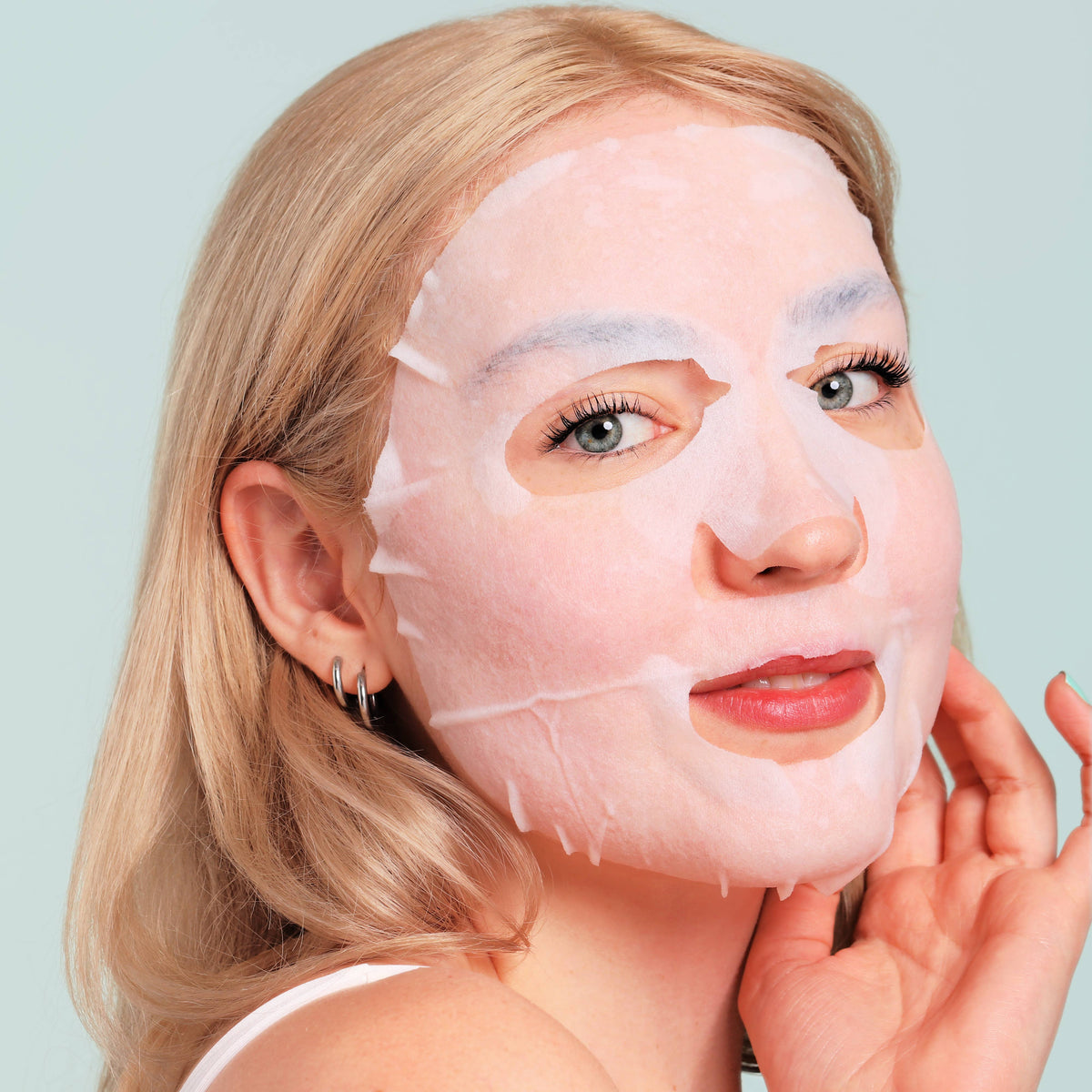 Christmas Holiday Santa's Squad face  Mask