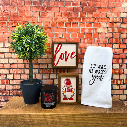 Love You More Valentine's Soy Wax Candle - Valentines Gifts: Be Mine