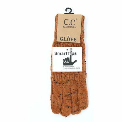 Brown Flecked Smart Tips CC Gloves