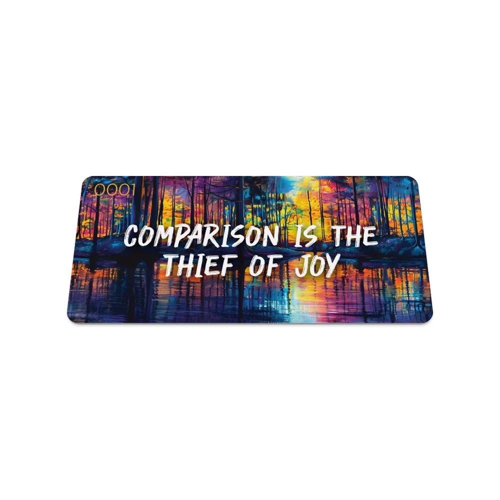 Comparison Is The Thief Of Joy Interactive Break the Clouds Interactive Believe In Yourself Interactive Affirmation Bracelet