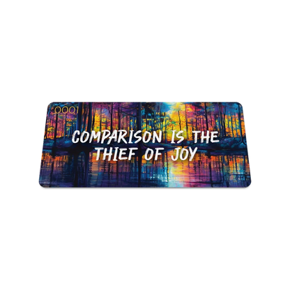 Comparison Is The Thief Of Joy Interactive Break the Clouds Interactive Believe In Yourself Interactive Affirmation Bracelet
