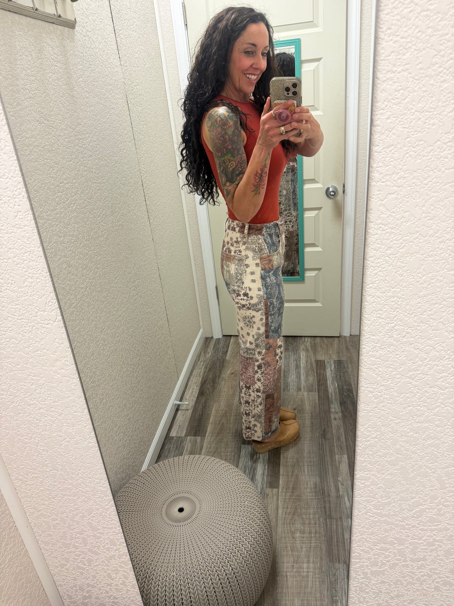 Down To Earth - Wide Leg - Ankle Length - Risen Jeans