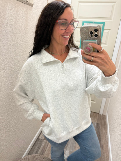 Sadie Scuba 1/2 Zip Pullover