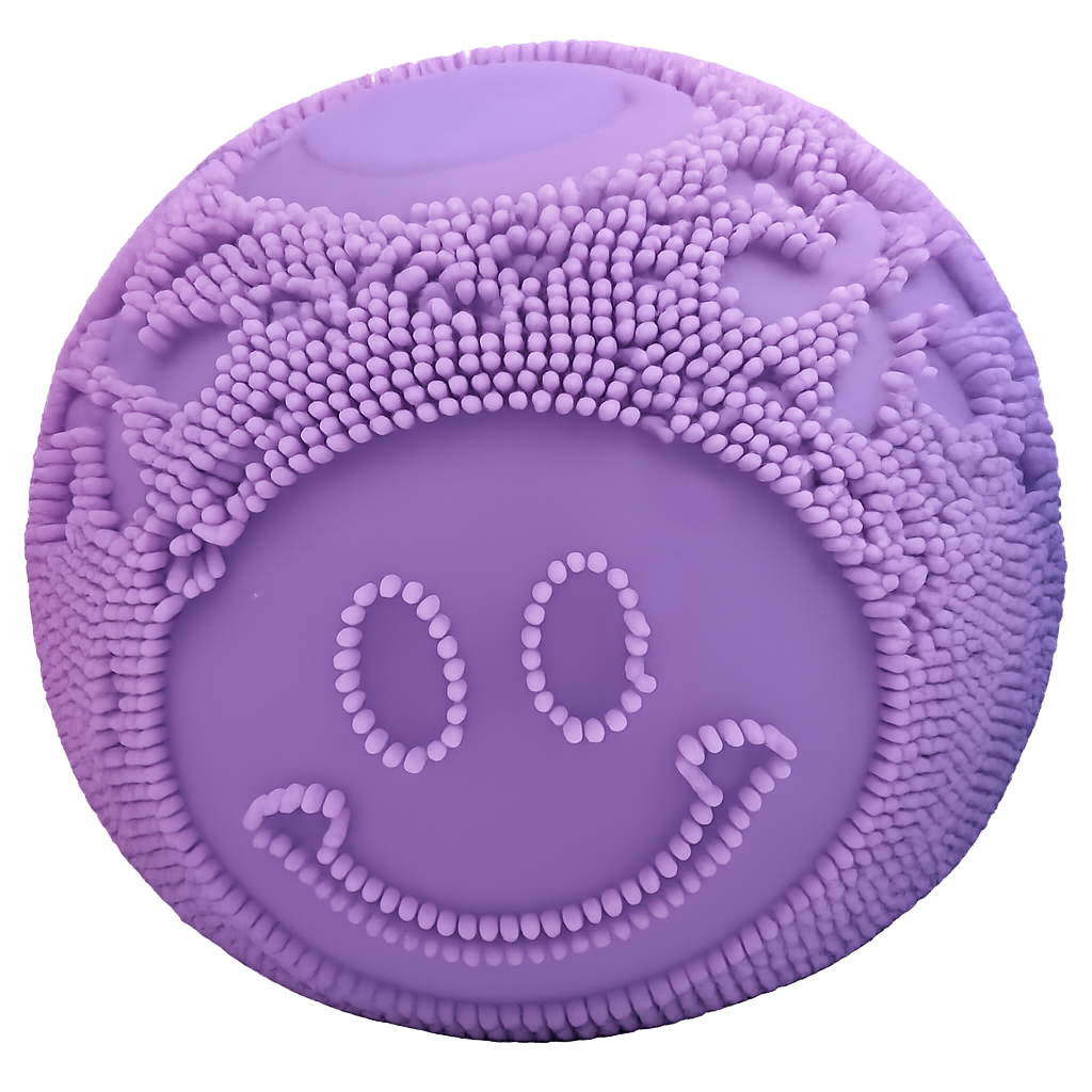 Fuzzy Face Squishy Sensory Toy