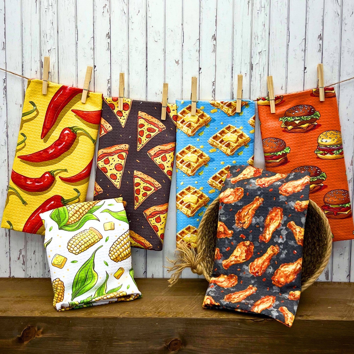Smash Burgers 4th of July Cookout Tea Towel - Summer Decor